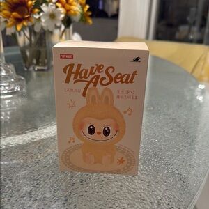 SOLD -POP MART Have a Seat Labubu Sealed NEW- HEHE